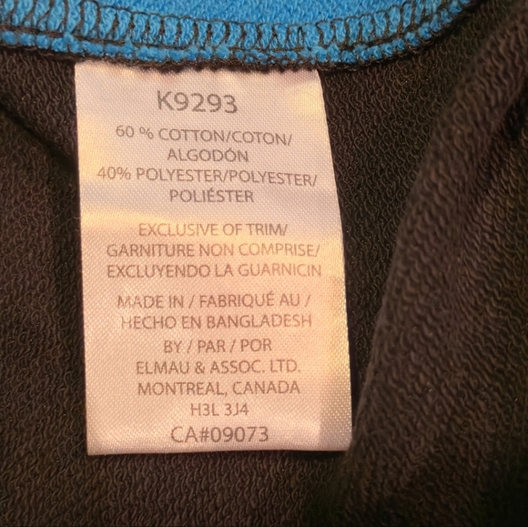 NWT Kangol Mens XXL Black Blue Stripe Track Pants Streetwear Joggers Retro NY - Picture 13 of 13